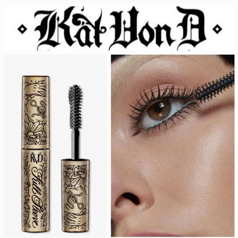❇️INK BLACK Kat Von D MINI Full Sleeve Mascara NWT